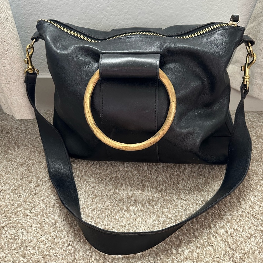Slouchy Magnolia Joanna Gaines Raven + Lily Boho Leather Bag